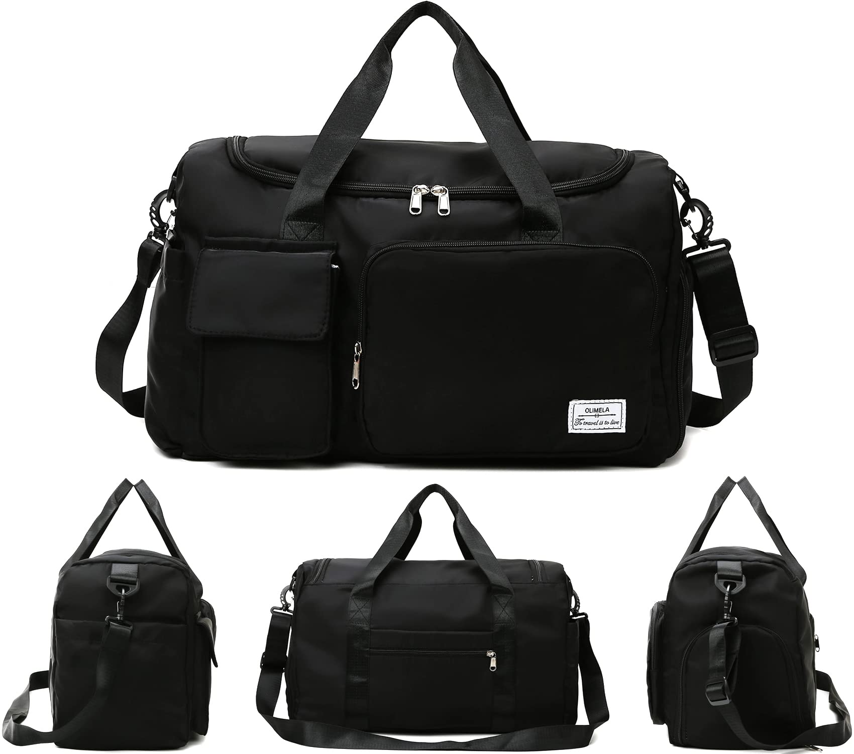PALAY Travel Duffle Bag for Women Luggage Storage Crossbody Travel Bags with Shoes Compartment Sports Gym Bag with Dry and Wet Separate Pocket Outdoor Weekend Bags for Men Training Handbag PALAY Travel Duffle Bag for Women Luggage Storage Crossbody Travel Bags with Shoes Compartment Sports Gym Bag with Dry and Wet Separate Pocket Outdoor Weekend Bags for Men Training Handbag